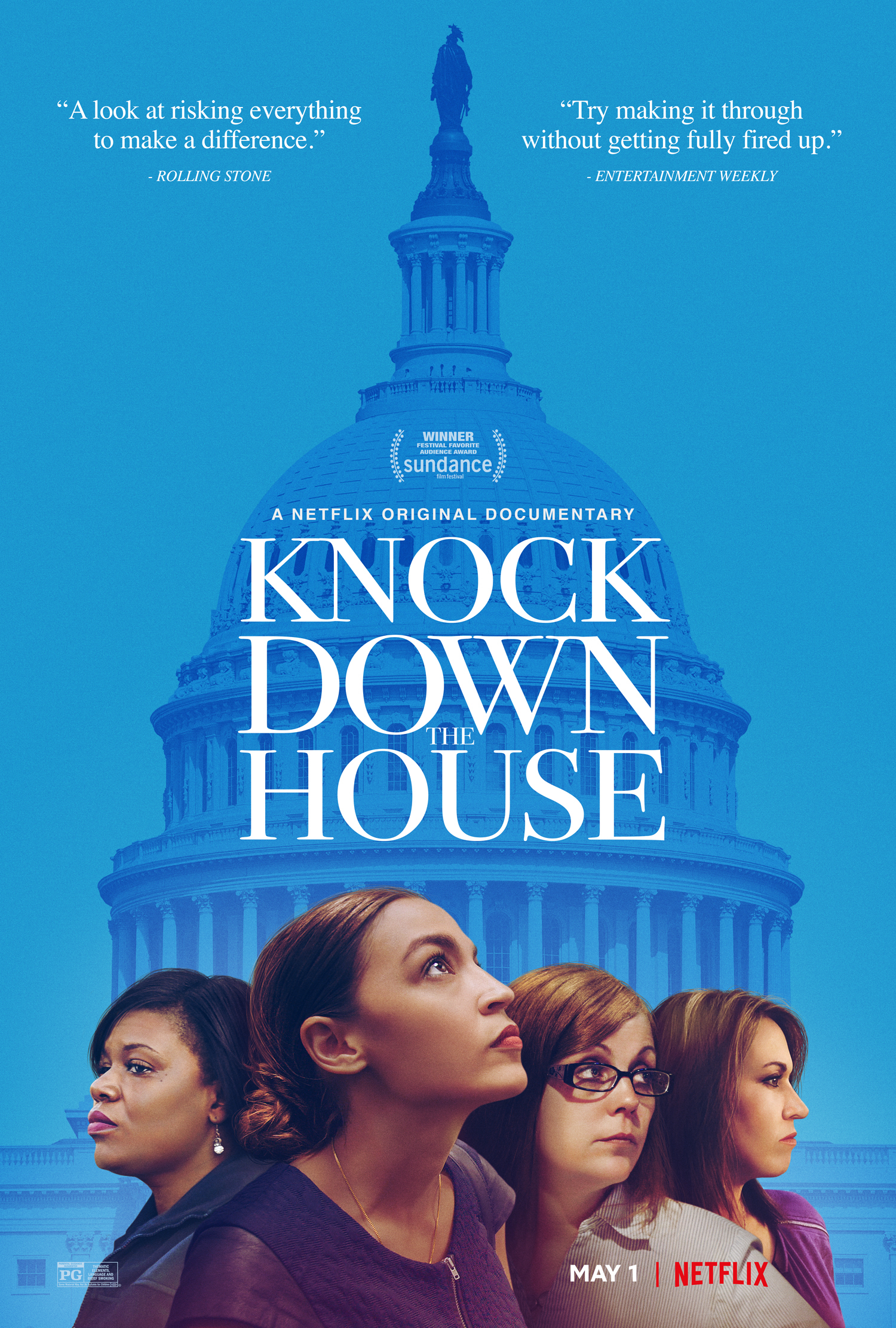 Poster Phim Nữ giới tranh cử (Knock Down The House)