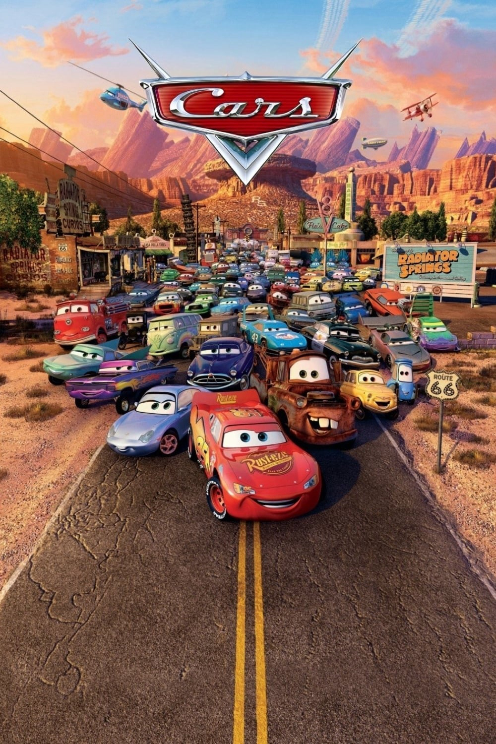 Poster Phim Ô tô (Cars)