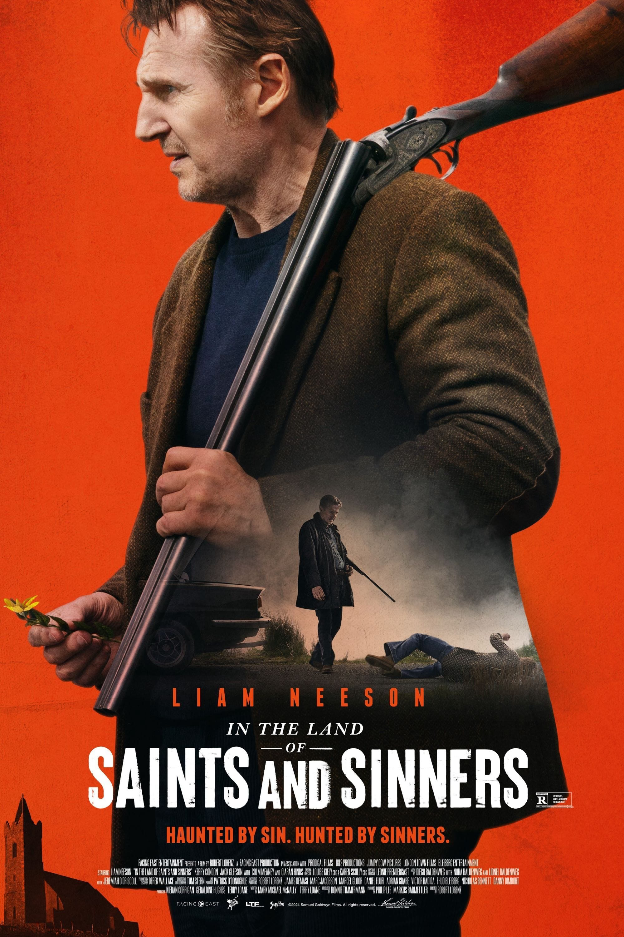 Poster Phim Ở Vùng Đất Của Các Vị Thần và Tội Nhân (In the Land of Saints and Sinners)