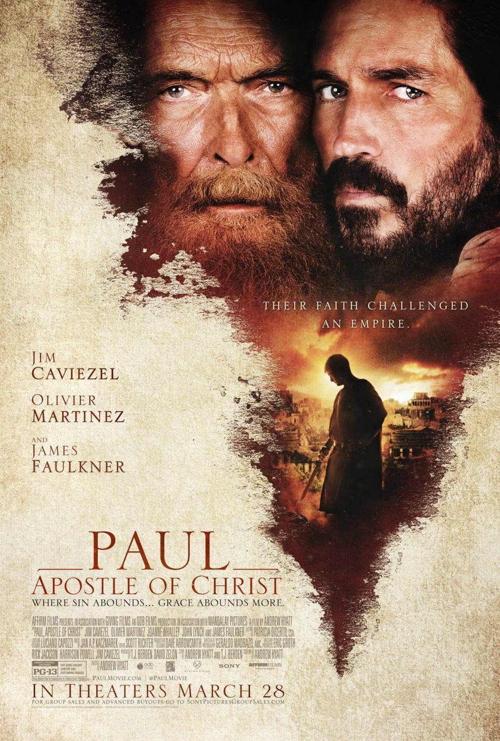 Xem Phim Paul, sứ đồ của chúa Kito (Paul, Apostle of Christ)