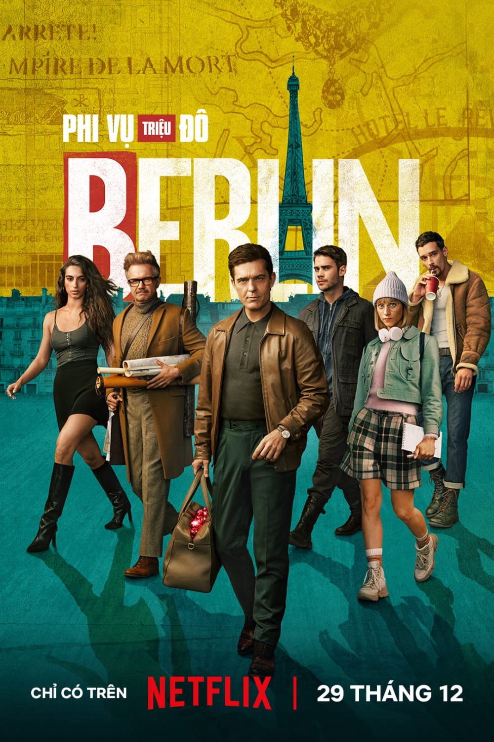 Poster Phim Phi Vụ Triệu Đô: Berlin (Berlin)