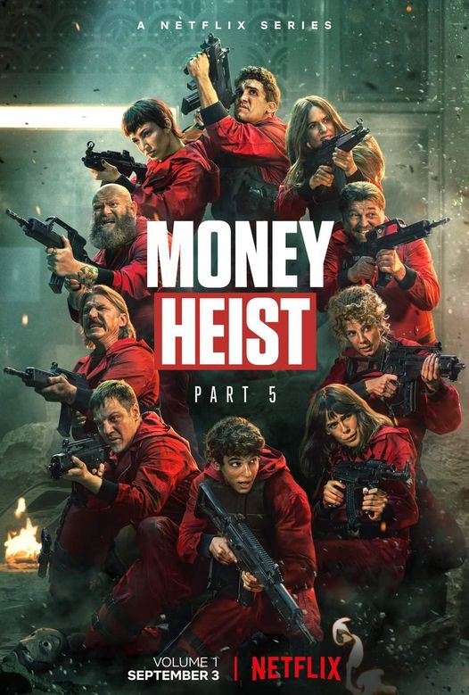 Poster Phim Phi Vụ Triệu Đô Phần 5 (Money Heist Season 5)
