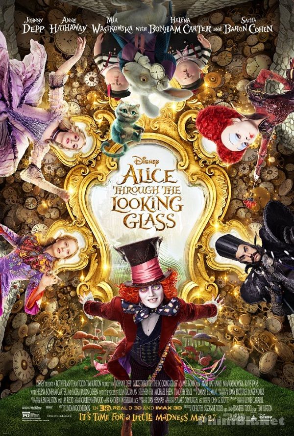 Xem Phim Alice Ở Xứ Sở Diệu Kỳ 2: Alice Ở Xứ Sở Trong Gương (Alice In Wonderland 2: Alice Through The Looking Glass)