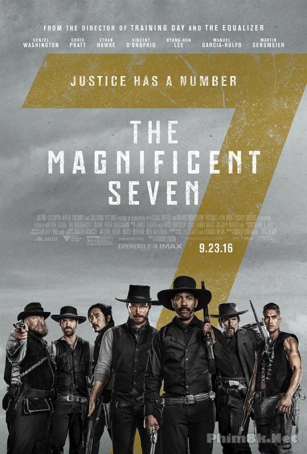 Poster Phim Bảy Tay Súng Huyền Thoại (The Magnificent Seven)