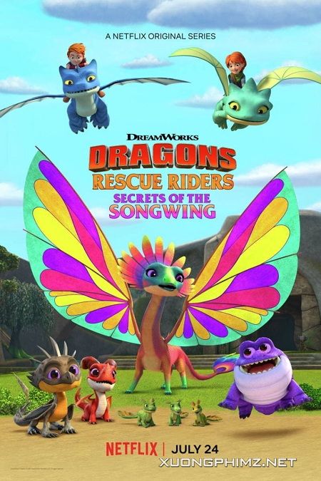 Poster Phim Biệt Đội Giải Cứu Rồng: Bí Mật Của Rồng Hát (Dragons: Rescue Riders: Secrets Of The Songwing)
