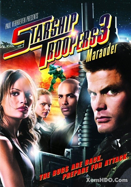 Xem Phim Chiến Binh Vũ Trụ 3: Bọ Hút Máu (Starship Troopers 3: Marauder)