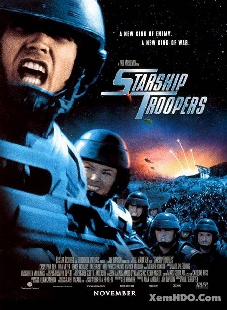 Xem Phim Chiến Tranh Vũ Trụ: Nhện Khổng Lồ (Starship Troopers)