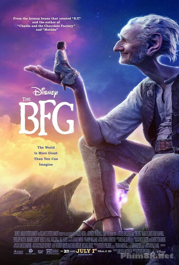 Poster Phim Chuyện Chưa Kể Ở Xử Sở Khổng Lồ (The Bfg - The Big Friendly Giant)