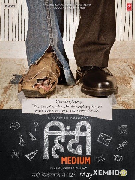 Poster Phim Cuộc Chiến Phụ Huynh (Hindi Medium)