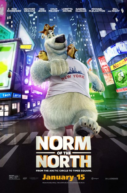 Xem Phim Đầu Gấu Bắc Cực (Norm Of The North)