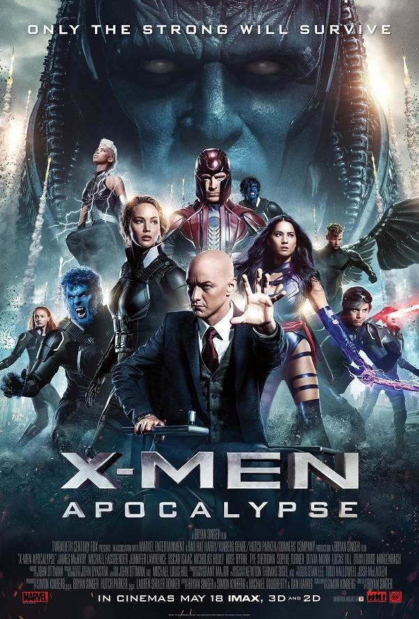 Xem Phim Dị Nhân: Khải Huyền (X Men: Apocalypse)