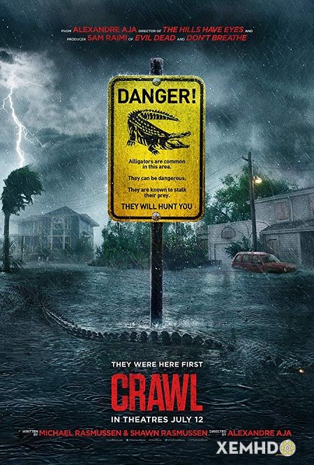 Poster Phim Địa Đạo Cá Sấu Tử Thần (Crawl)
