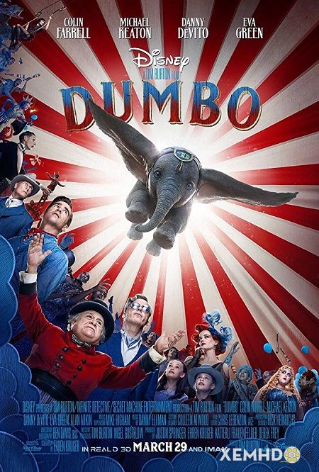 Xem Phim Dumbo: Chú Voi Biết Bay (Dumbo 2019)