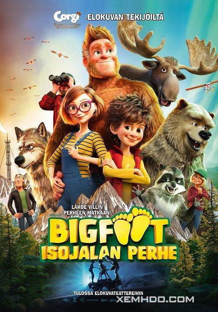 Xem Phim Gia Đình Chân To Phiêu Lưu Ký (Bigfoot Family)