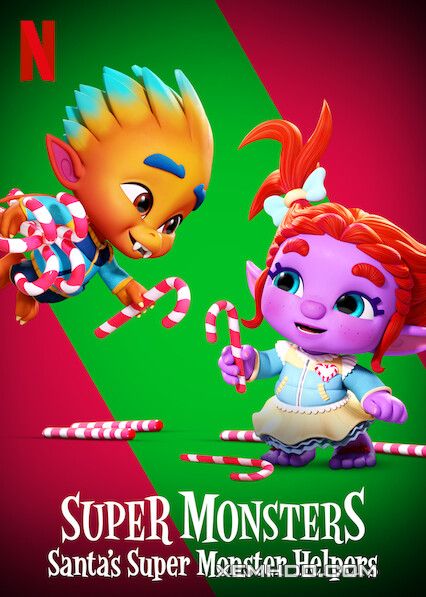 Poster Phim Hội Quái Siêu Cấp: Giúp Đỡ Ông Già Noel (Super Monsters: Santa Super Monster Helpers)