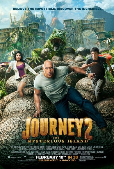 Poster Phim Hòn Đảo Huyền Bí (Journey 2 The Mysterious Island)