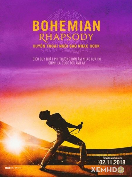Xem Phim Huyền Thoại Ngôi Sao Nhạc Rock (Bohemian Rhapsody)