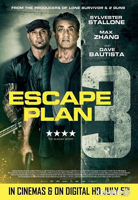 Xem Phim Kế Hoạch Đào Tẩu 3: Giải Cứu (Escape Plan 3: The Extractors)
