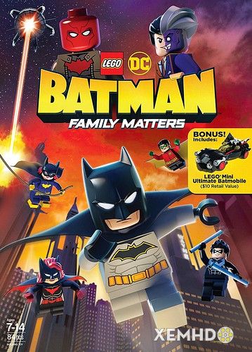 Xem Phim Lego Dc: Người Dơi Và Vấn Đề Đại Gia Đình (Lego Dc: Batman, Family Matters)