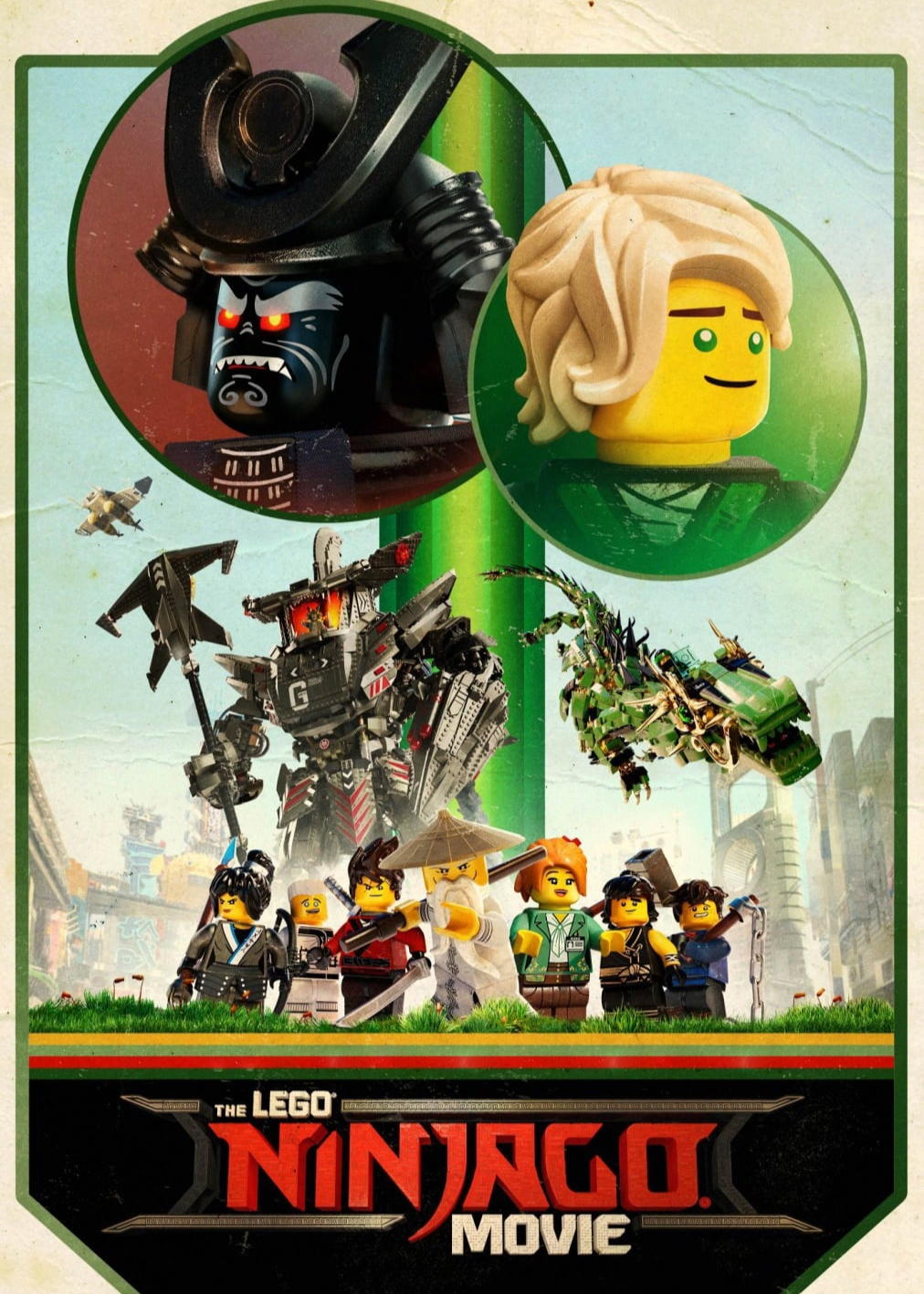 Poster Phim Phim LEGO Ninjago (The Lego Ninjago Movie)