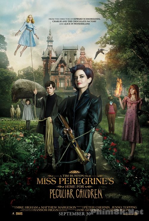 Xem Phim Mái Ấm Lạ Kỳ Của Cô Peregrine (Miss Peregrine Home For Peculiar Children)