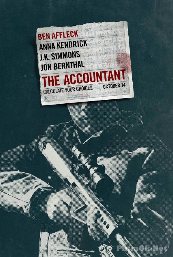 Poster Phim Mật Danh: Kế Toán (The Accountant)