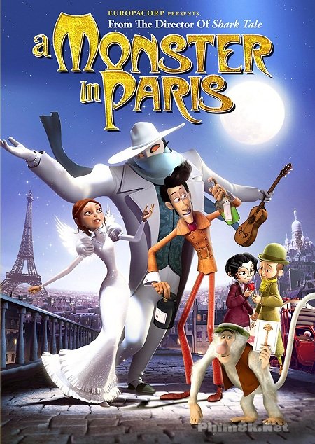 Xem Phim Quái Vật Ở Paris (A Monster In Paris)