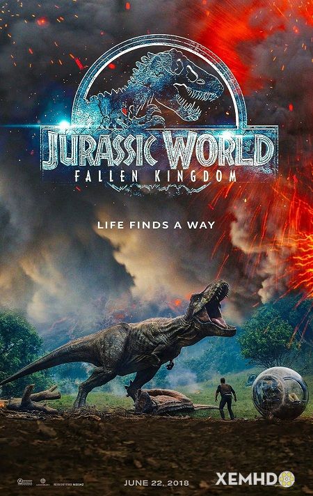 Xem Phim Thế Giới Khủng Long 2: Vương Quốc Sụp Đổ (Jurassic World 2: Fallen Kingdom)