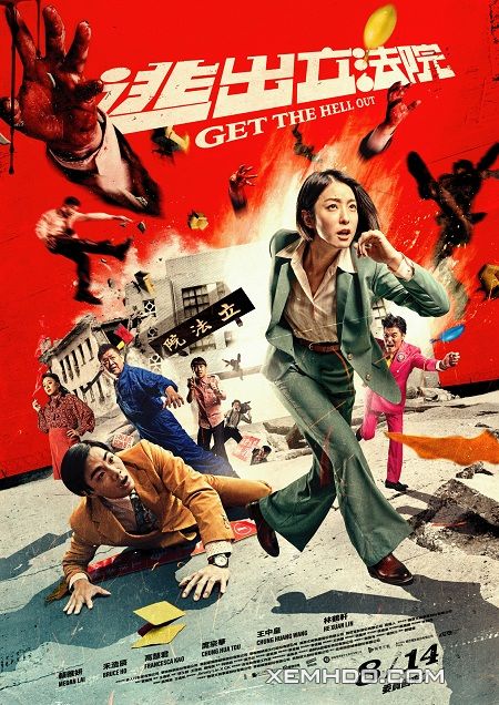 Poster Phim Thoát Khỏi Viện Lập Pháp (Get The Hell Out)