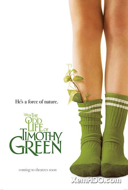 Xem Phim Timothy Và Mảnh Đời Kỳ Lạ (The Odd Life Of Timothy Green)