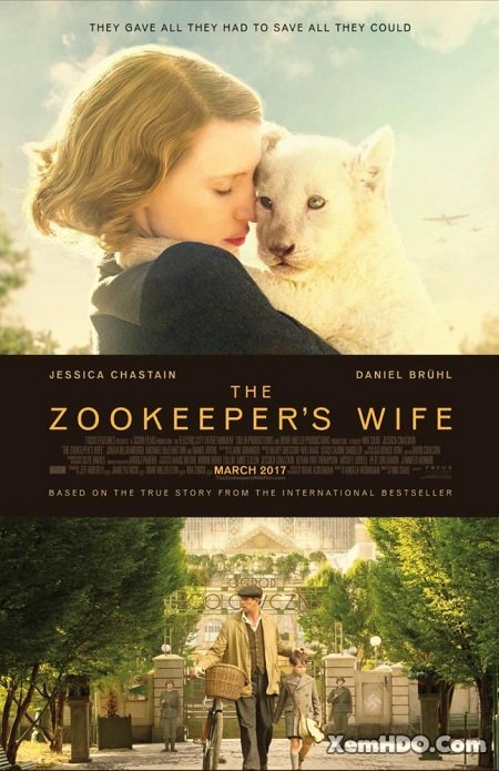 Xem Phim Vợ Người Giữ Thú (The Zookeeper Wife)