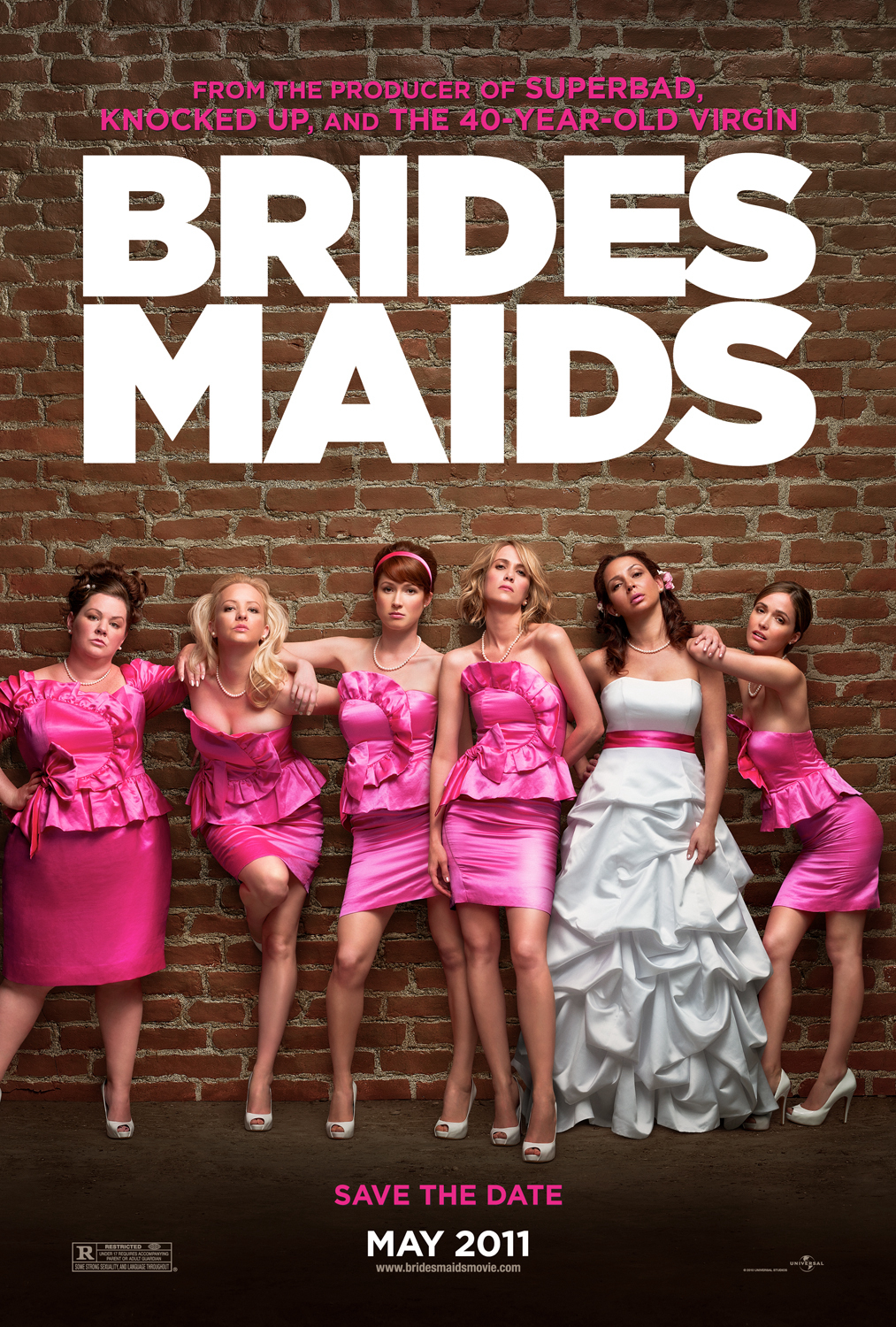Poster Phim Phù Dâu (Bridesmaids)