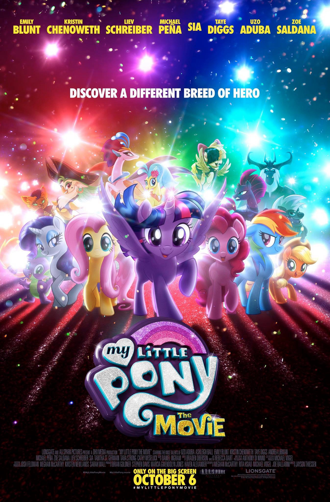 Poster Phim Pony Bé Nhỏ (My Little Pony: The Movie)