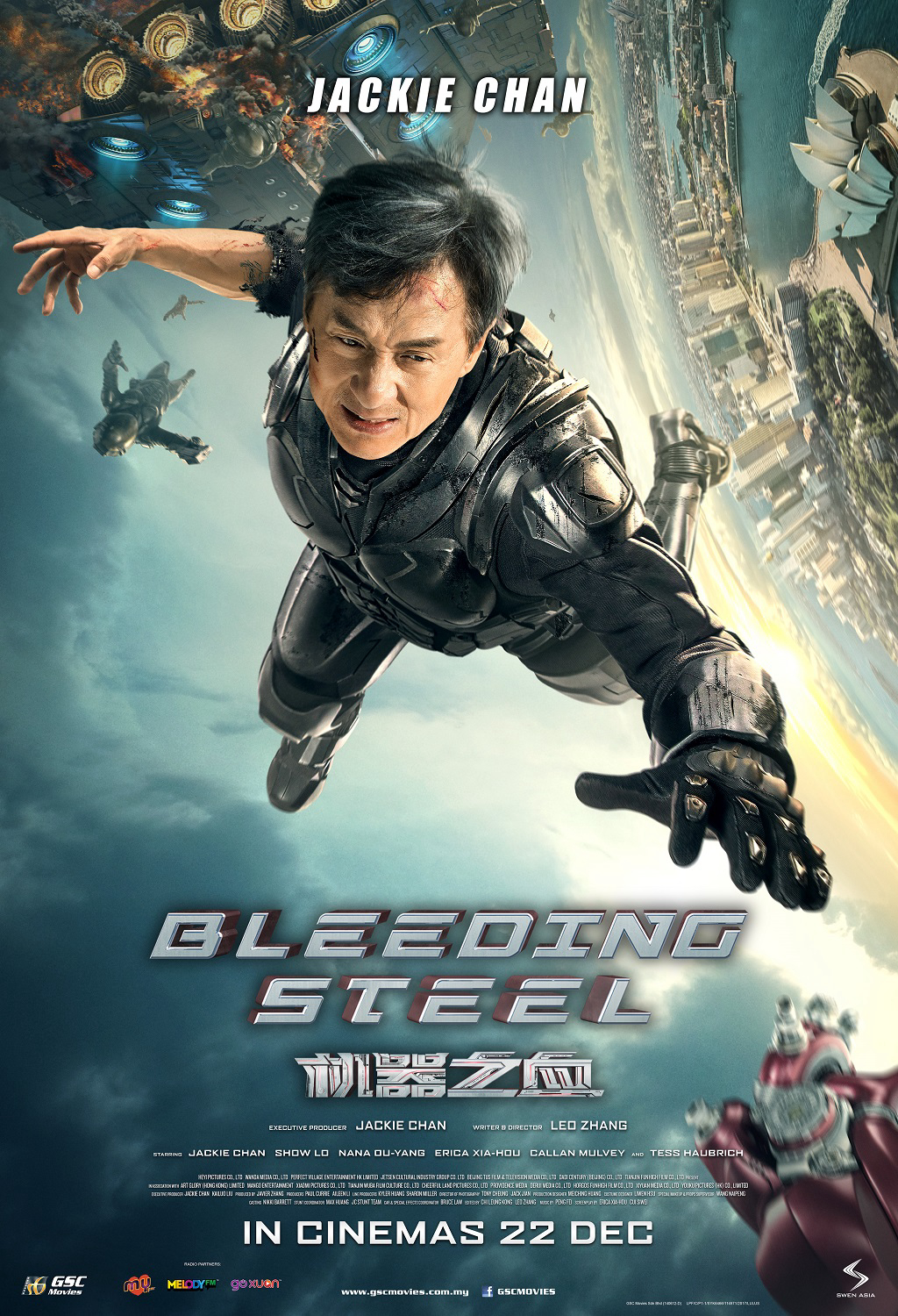 Poster Phim Quả Tim Thép (Bleeding Steel)