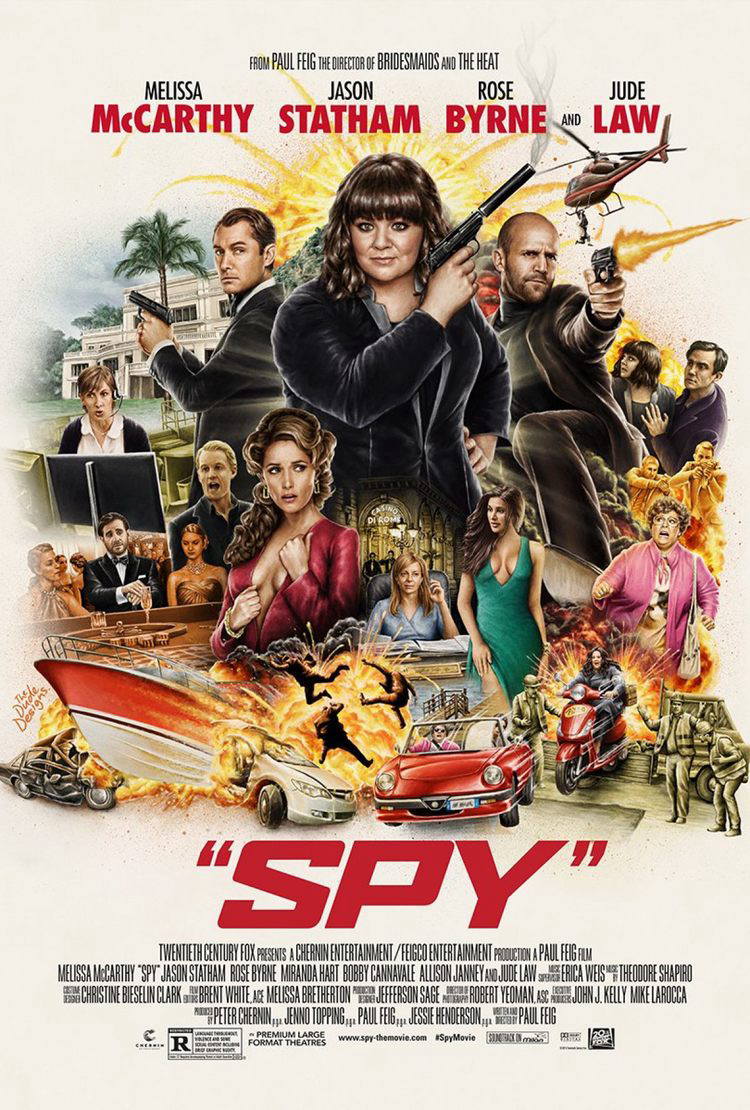 Poster Phim Quý Bà Điệp Viên (Spy 2015)
