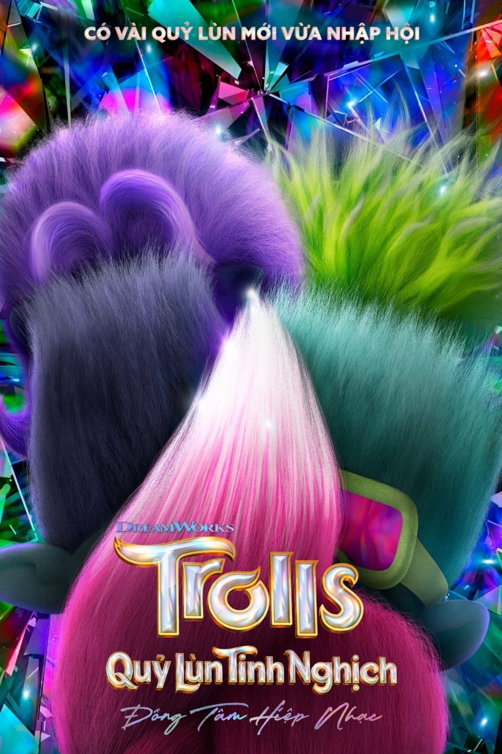 Poster Phim Quỷ Lùn Tinh Nghịch: Đồng Tâm Hiệp Nhạc (Trolls Band Together)