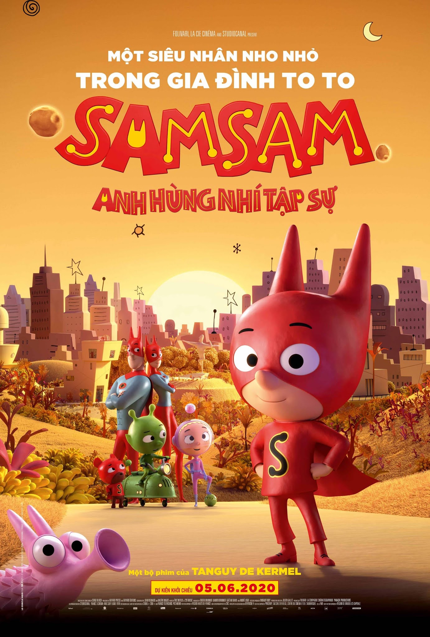 Poster Phim Samsam: Anh Hùng Nhí Tập Sự (Samsam)
