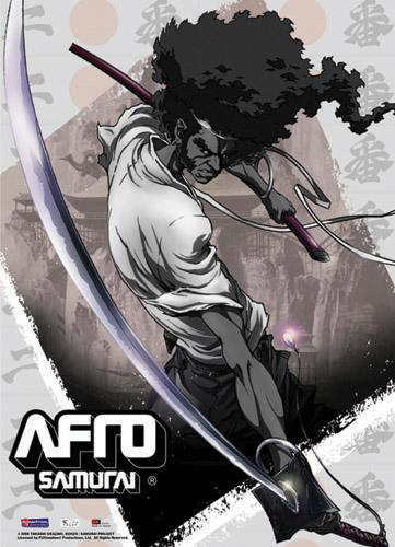 Poster Phim Samurai tóc xù (Afro Samurai)
