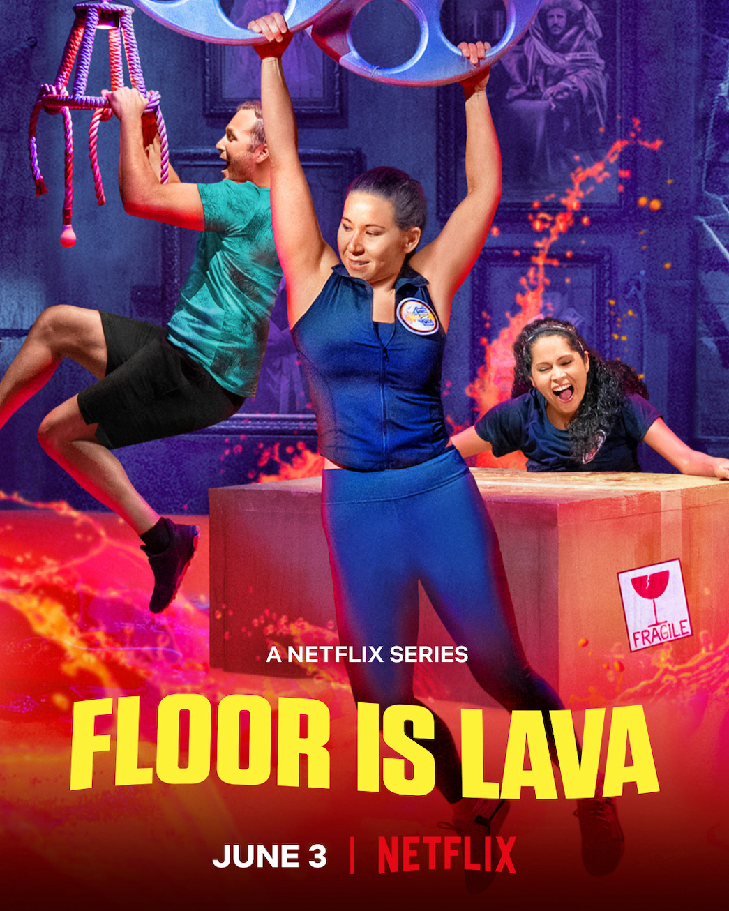 Xem Phim Sàn dung nham (Phần 2) (Floor Is Lava (Season 2))