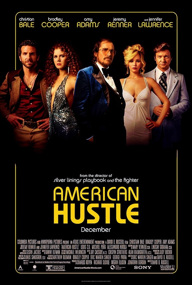 Poster Phim Săn tiền kiểu Mỹ (American Hustle)