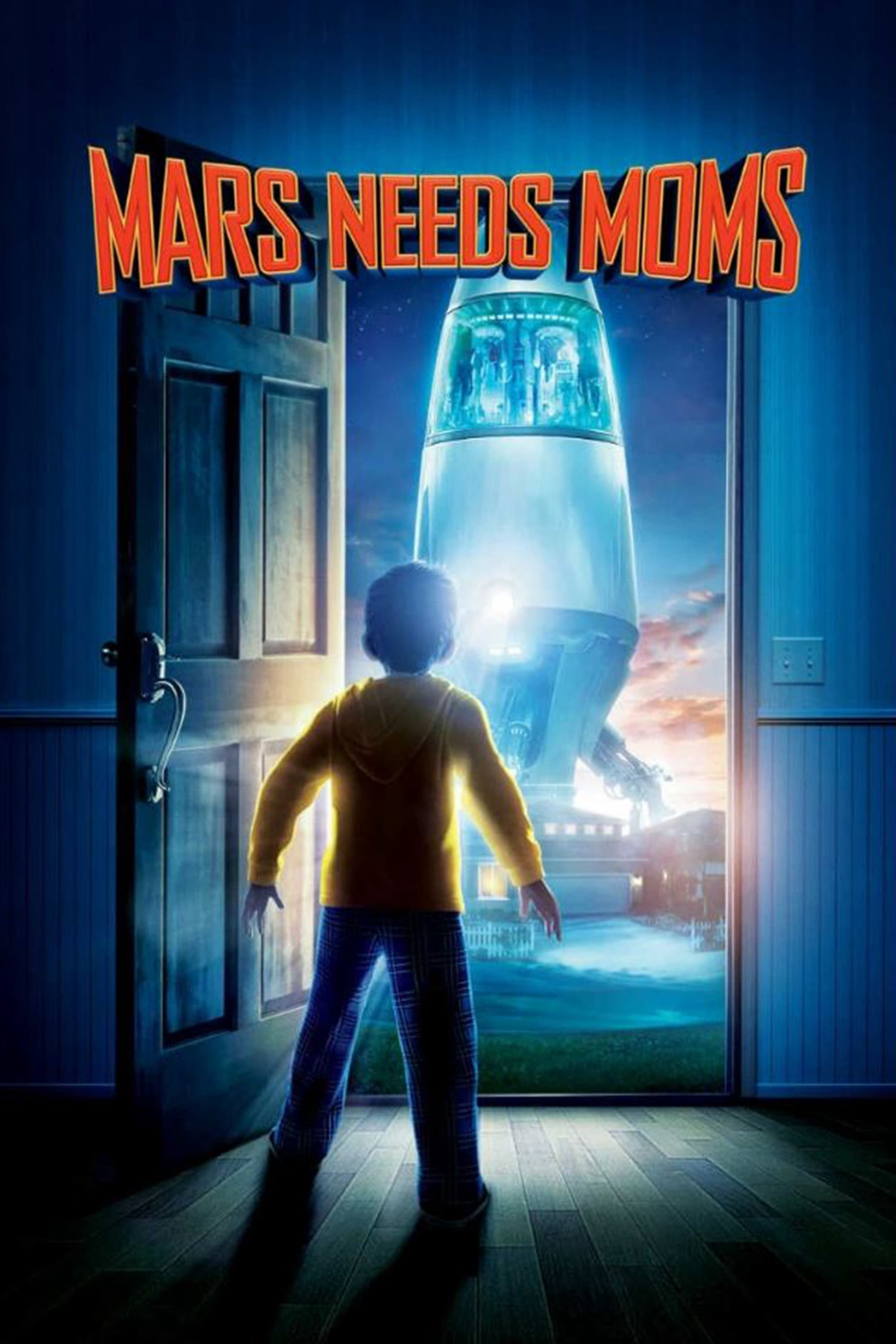 Poster Phim Sao Hỏa Cần Mẹ (Mars Needs Moms)
