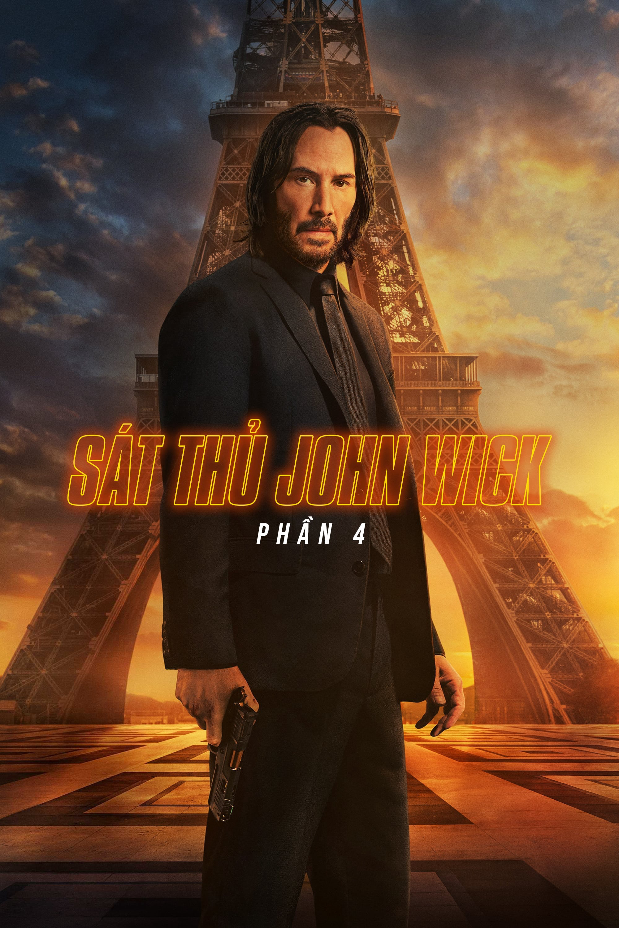 Poster Phim Sát Thủ John Wick: Phần 4 (John Wick: Chapter 4)