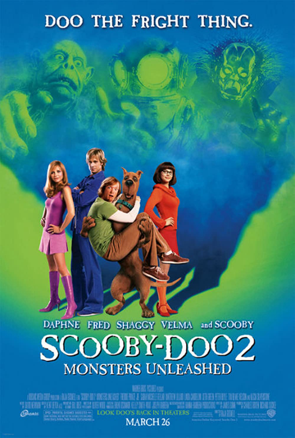 Xem Phim Scooby-Doo 2: Quái Vật Hiện Hình (Scooby-Doo 2: Monsters Unleashed)