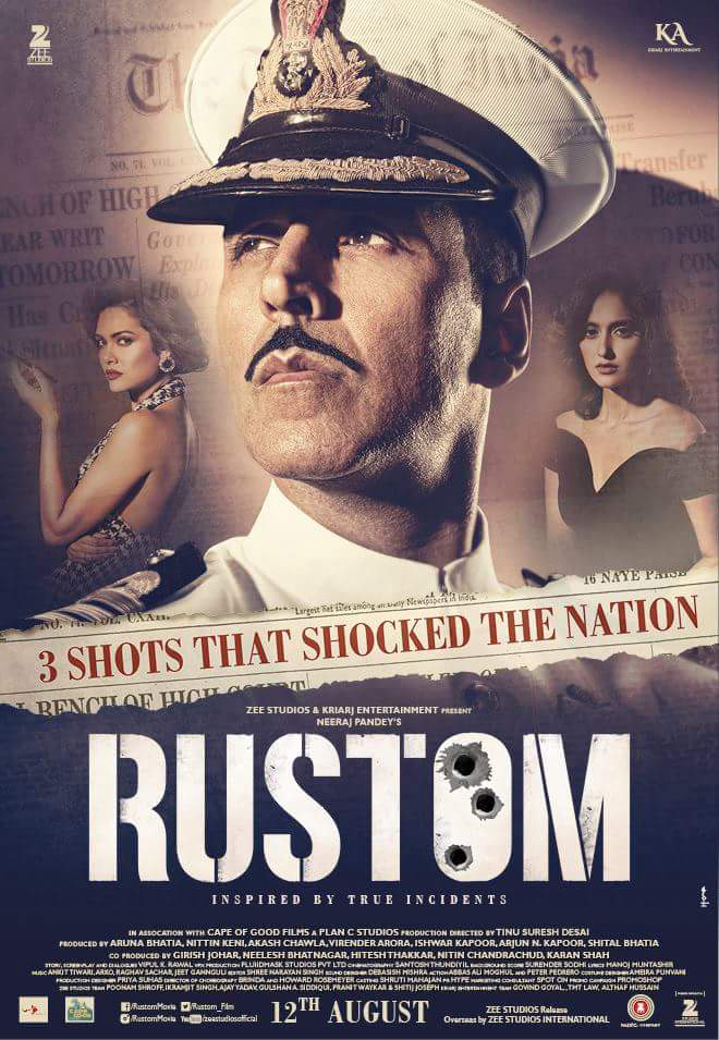 Xem Phim Sĩ Quan Rustom (Rustom)