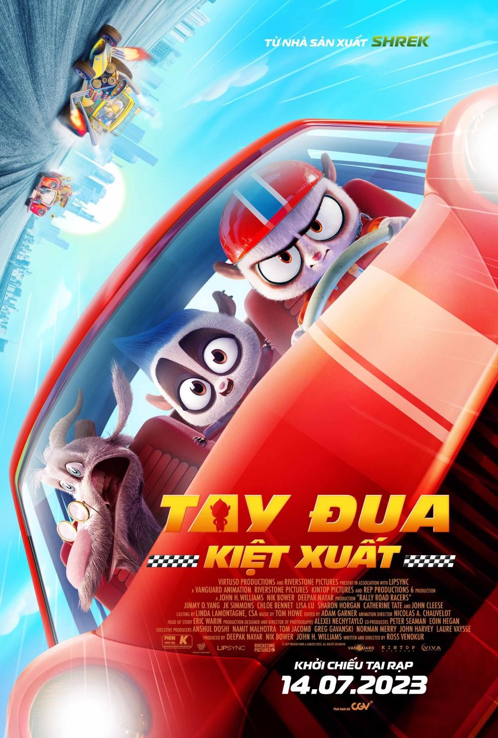Poster Phim Tay Đua Kiệt Xuất (Rally Road Racers)