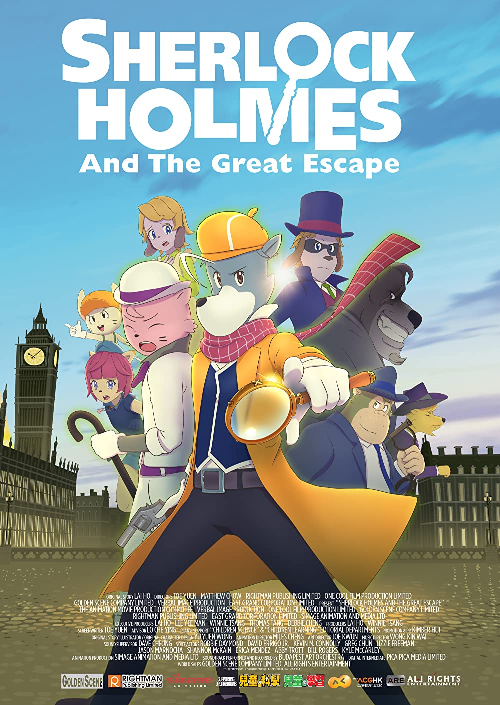 Poster Phim Thám Tử Lừng Danh Sherlock Holmes: Kẻ Phá Ngục Vĩ Đại (The Great Detective Sherlock Holmes: The Great Jail-Breaker)