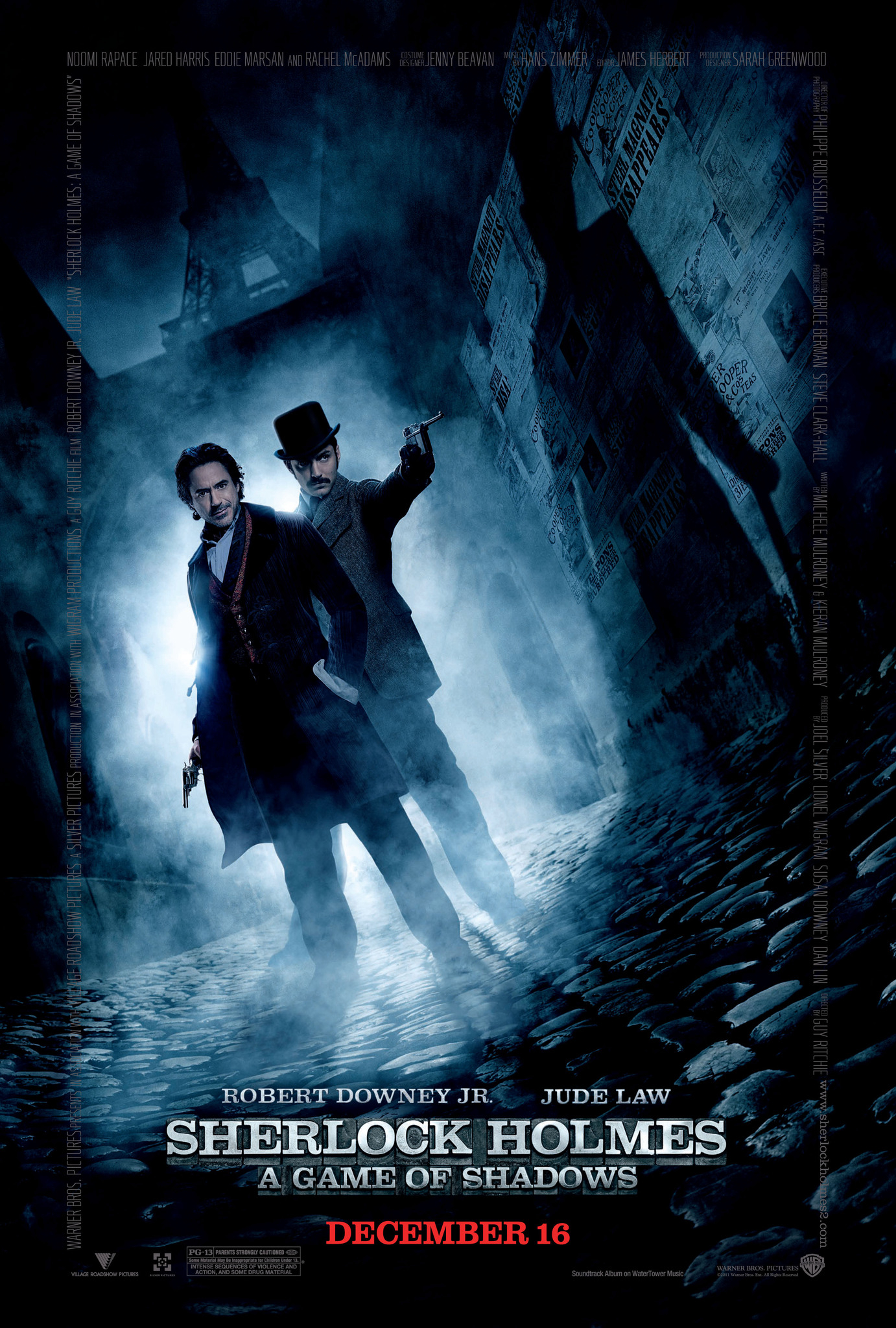 Xem Phim Thám Tử Sherlock Holmes 2: Trò Chơi Của Bóng Đêm (Sherlock Holmes: A Game of Shadows)