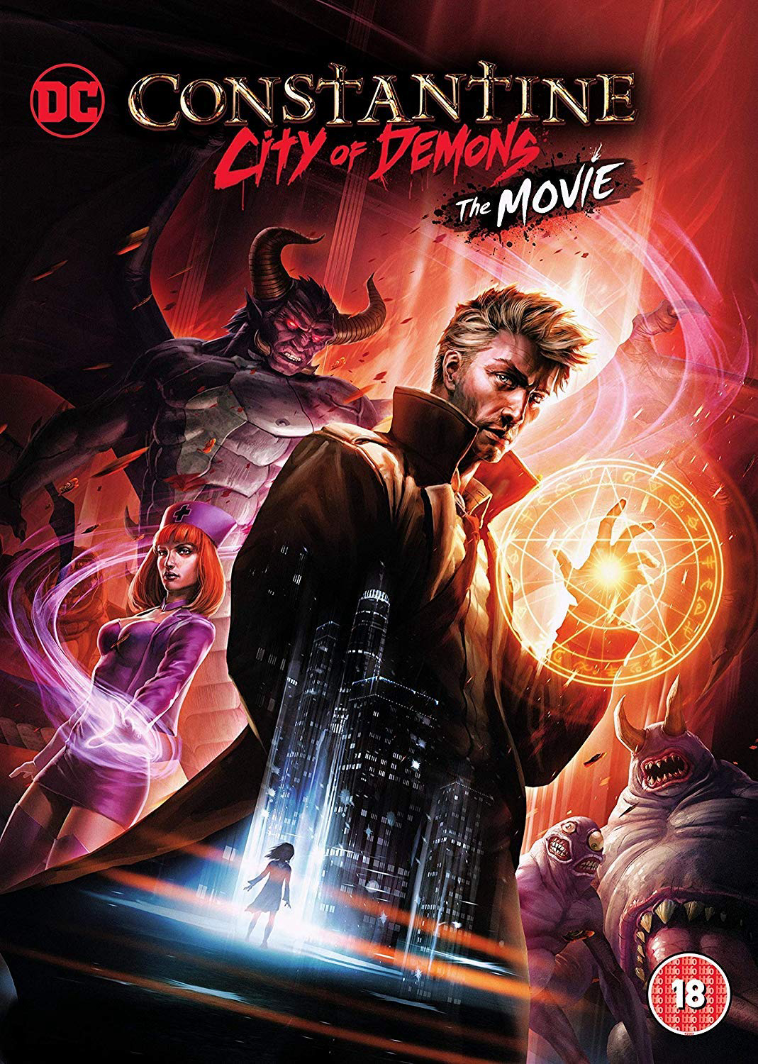 Poster Phim Thành Phố Quỷ (Constantine: City of Demons - The Movie)