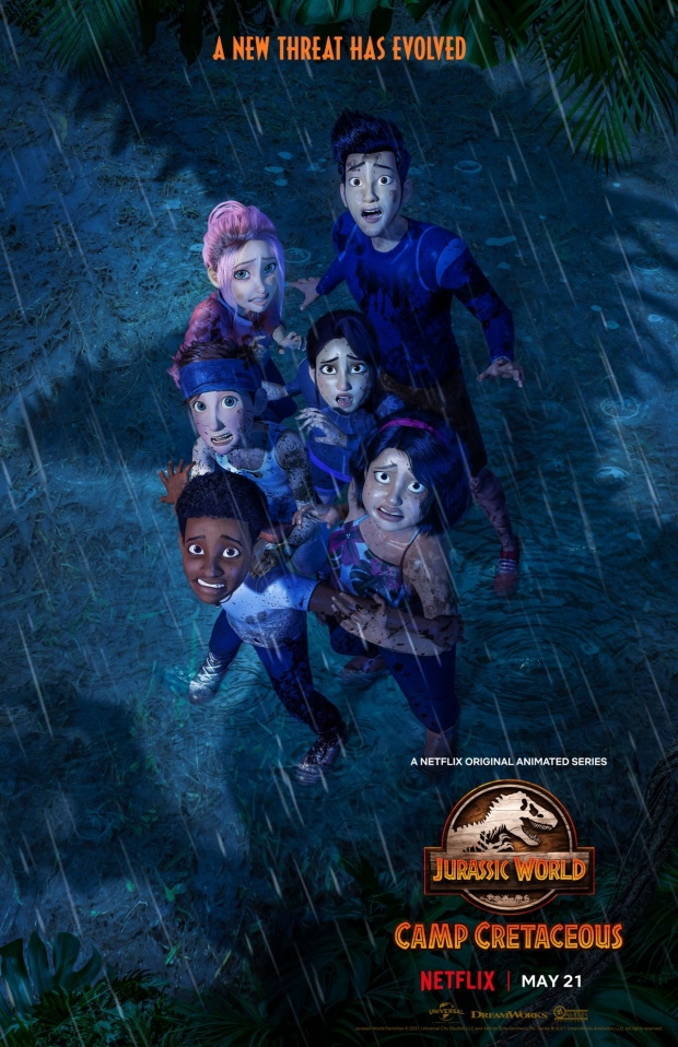 Poster Phim Thế Giới Khủng Long: Trại Kỷ Phấn Trắng phần 3 (Jurassic World: Camp Cretaceous season 3)