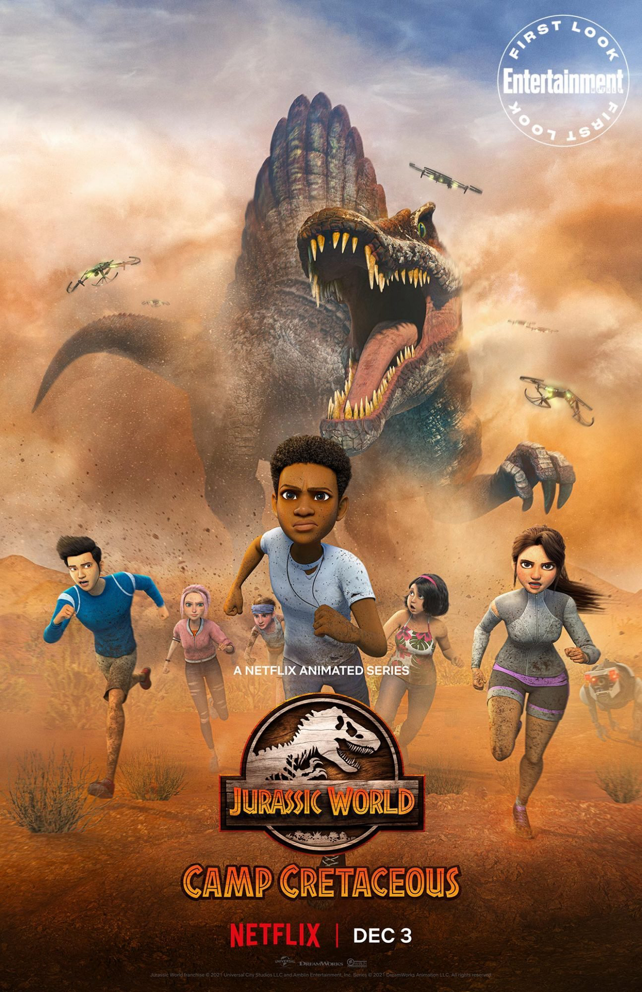 Poster Phim Thế giới khủng long: Trại kỷ phấn trắng (Phần 4) (Jurassic World Camp Cretaceous (Season 4))